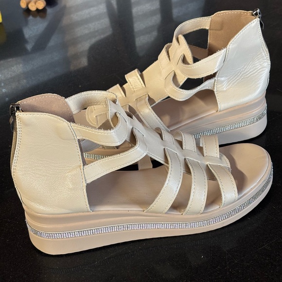 Gladiator Wedge Sandals - Picture 8 of 8